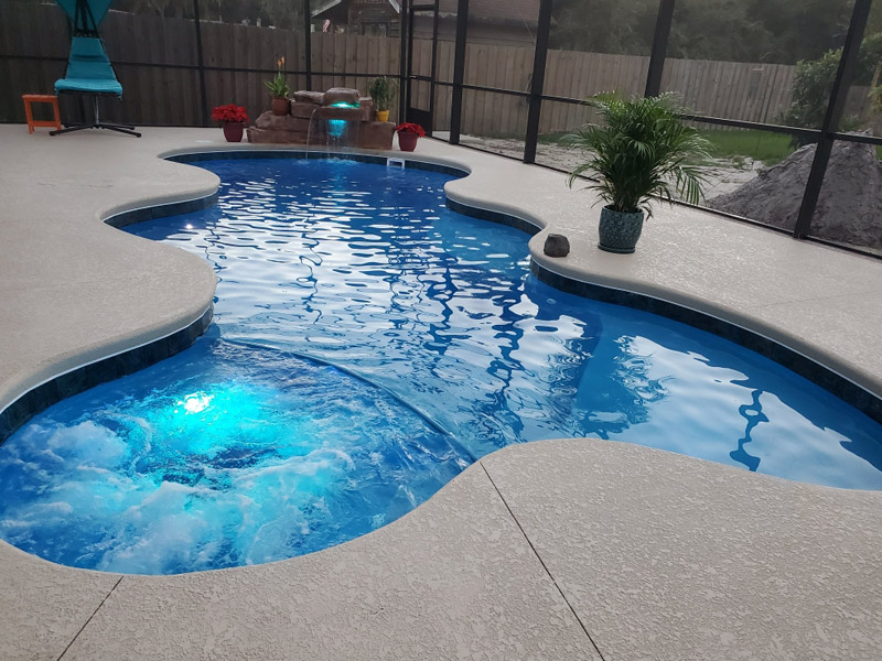 fiberglass pool